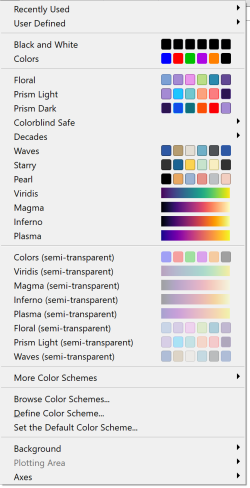 New Color Menu Continuous